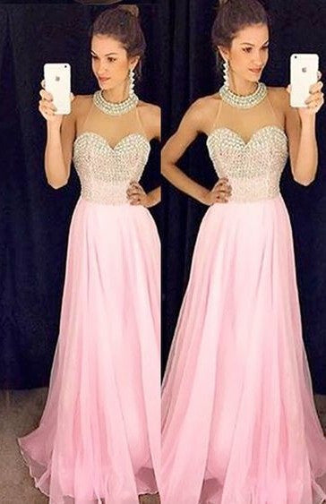 Sweetheart Prom Dresses,Off-shoulder Prom Dress,A-line Prom Dress,Sleeveless Prom Dress,Halter Prom Dress,PD0036